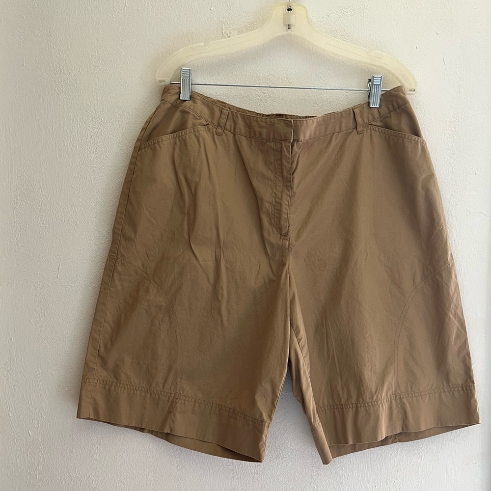 J. Jill Khaki Shorts Size 16